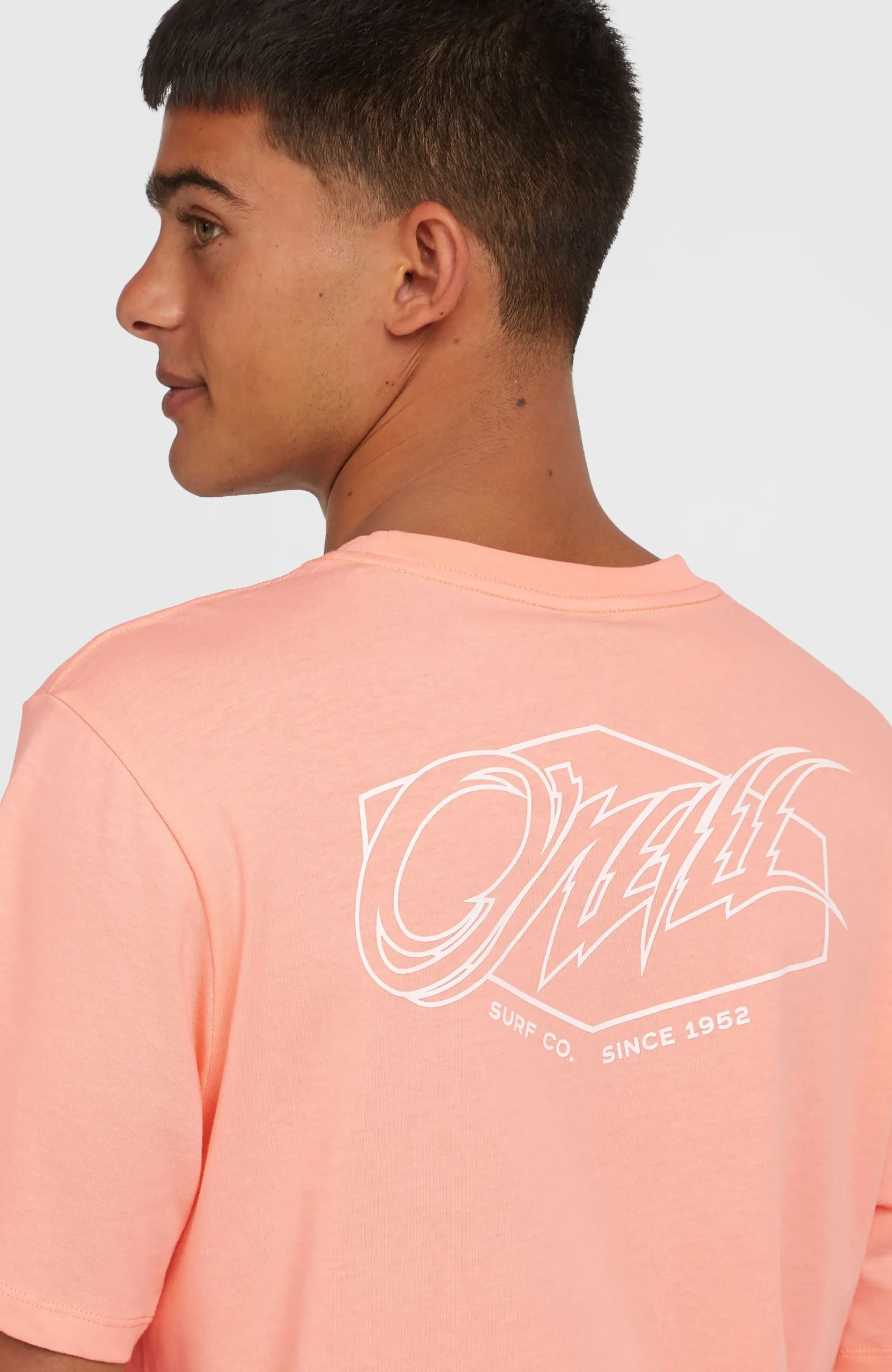 Homme O'Neill T-Shirts|Protection Anti-Uv-HommesT-shirt Box Logo| Rose