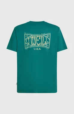 Homme O'Neill T-Shirts|Protection Anti-Uv-HommesT-shirt Box Logo| Vert