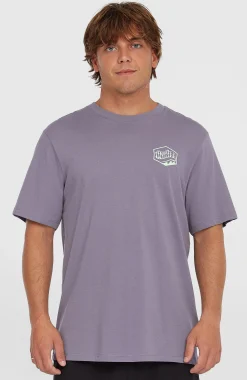Homme O'Neill T-Shirts|Protection Anti-Uv-HommesT-shirt Box Logo| Violet