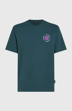 Homme O'Neill T-Shirts|Protection Anti-Uv-HommesT-shirt Chest Print| Bleu