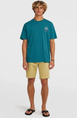 Homme O'Neill T-Shirts|Protection Anti-Uv-HommesT-shirt Chest Print| Vert