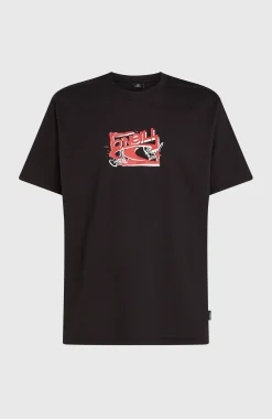 Homme O'Neill T-Shirts|Protection Anti-Uv-HommesT-shirt Essentials 90s Logo| Noire