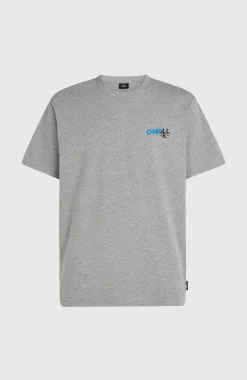 Homme O'Neill T-Shirts|Protection Anti-Uv-HommesT-shirt Essentials 90s Graphic| Gris