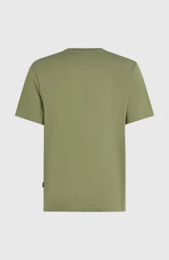 Homme O'Neill T-Shirts|Protection Anti-Uv-HommesT-shirt Front Graphic| Vert