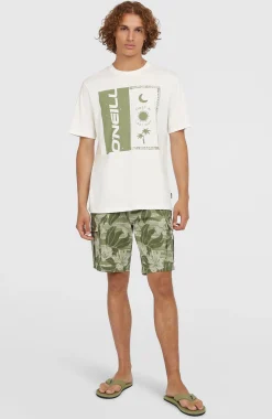 Homme O'Neill T-Shirts|Protection Anti-Uv-HommesT-shirt Front Print| Blanc