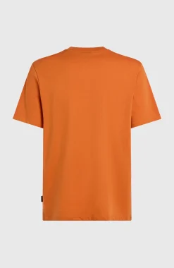 Homme O'Neill T-Shirts|Protection Anti-Uv-HommesT-shirt Front Print| Orange