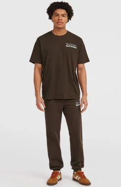 Homme O'Neill T-Shirts|Protection Anti-Uv-HommesT-shirt Future Surf Society| Brun