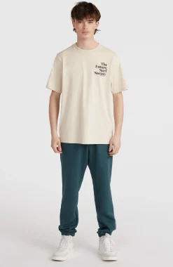 Homme O'Neill T-Shirts|Protection Anti-Uv-HommesT-shirt Future Surf Society| Beige