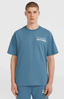 Homme O'Neill T-Shirts|Protection Anti-Uv-HommesT-shirt Future Surf Society| Bleu