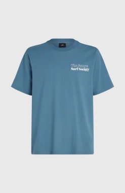 Homme O'Neill T-Shirts|Protection Anti-Uv-HommesT-shirt Future Surf Society| Bleu