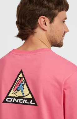 Homme O'Neill T-Shirts|Protection Anti-Uv-HommesT-shirt FWC'Play Graphic| Rose