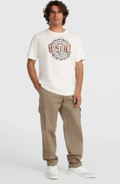 Homme O'Neill T-Shirts|Protection Anti-Uv-HommesT-shirt Ikat Graphic| Blanc