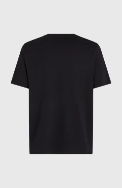 Homme O'Neill T-Shirts|Protection Anti-Uv-HommesT-shirt Ikat Stripe| Noire