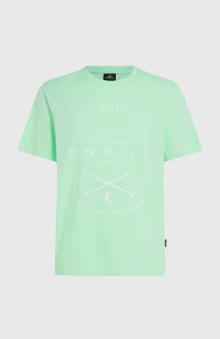 Homme O'Neill T-Shirts|Protection Anti-Uv-HommesT-shirt Jack Muir| Vert