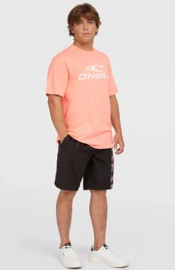 Homme O'Neill T-Shirts|Protection Anti-Uv-HommesT-shirt Logo| Rose