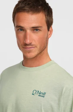 Homme O'Neill T-Shirts|Protection Anti-Uv-HommesT-shirt manches longues Hybrid Polygiene| Vert