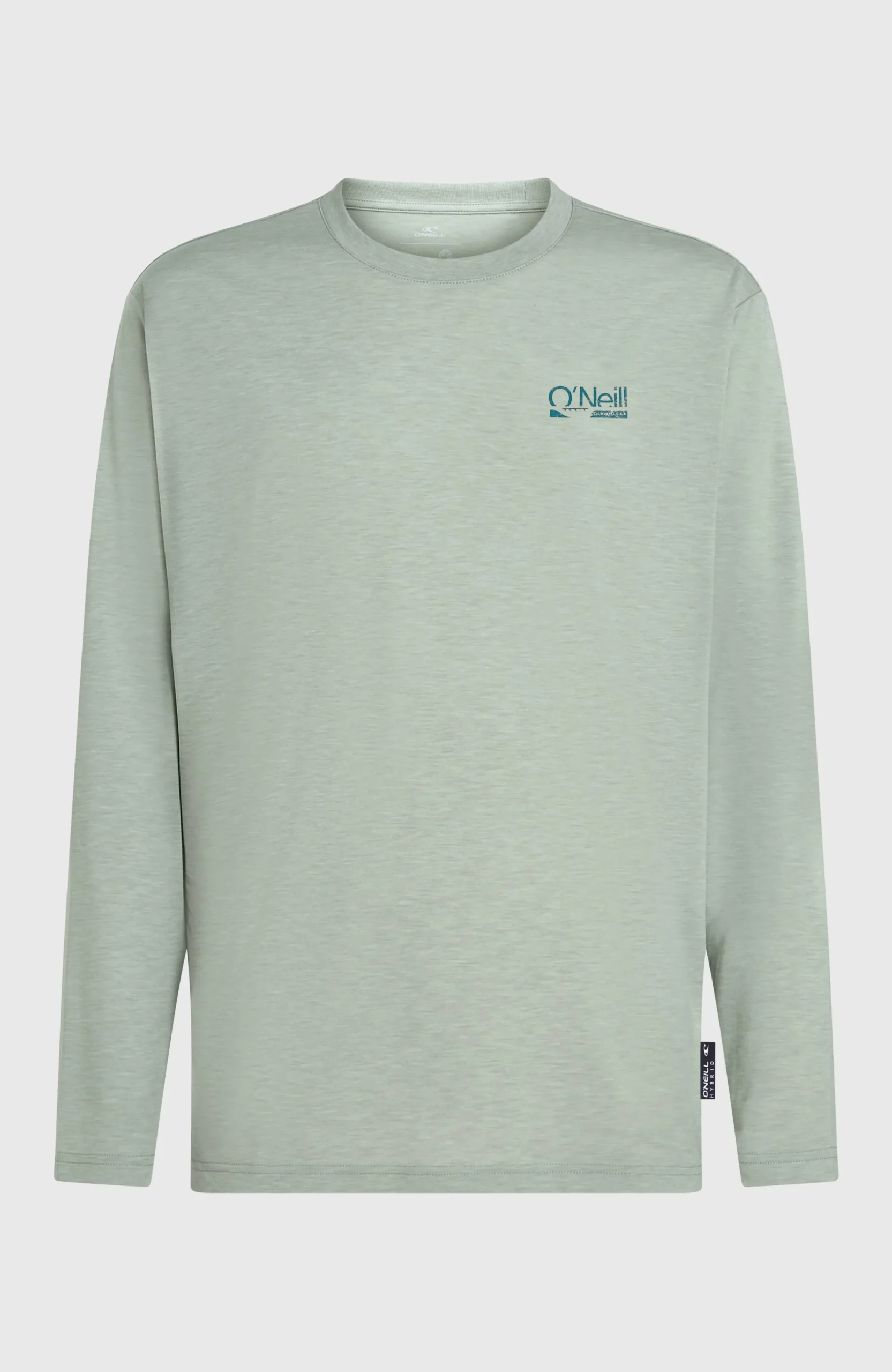 Homme O'Neill T-Shirts|Protection Anti-Uv-HommesT-shirt manches longues Hybrid Polygiene| Vert