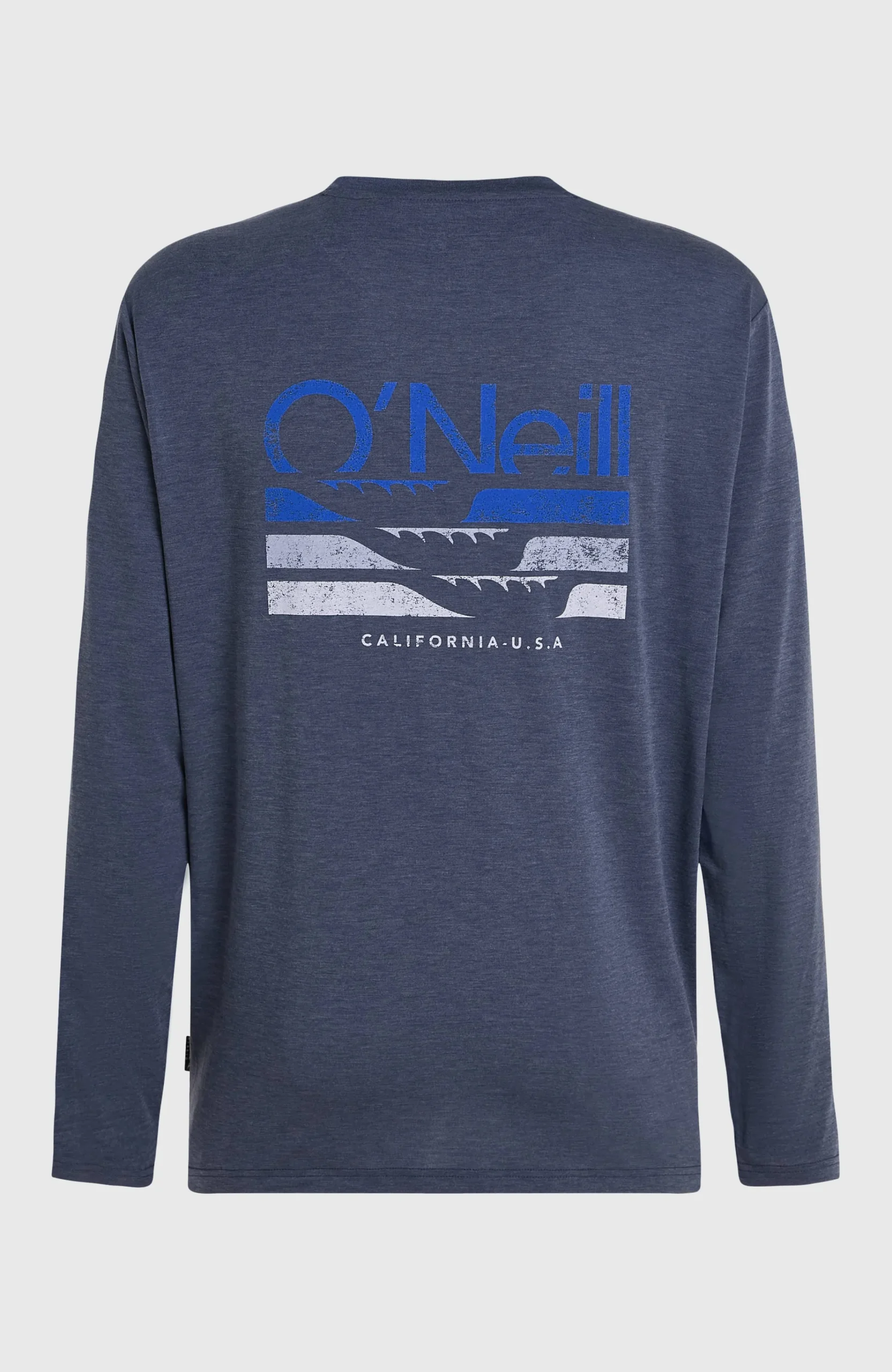 Homme O'Neill T-Shirts|Protection Anti-Uv-HommesT-shirt manches longues Hybrid Polygiene| Bleu