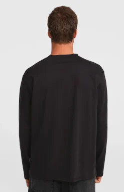 Homme O'Neill T-Shirts|Protection Anti-Uv-HommesT-shirt manches longues Essentials 90s Logo| Noire