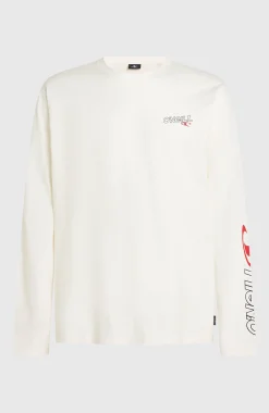 Homme O'Neill T-Shirts|Protection Anti-Uv-HommesT-shirt manches longues Essentials 90s Logo| Blanc
