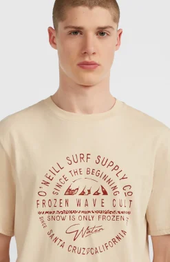 Homme O'Neill T-Shirts|Protection Anti-Uv-HommesT-shirt Muir| Beige