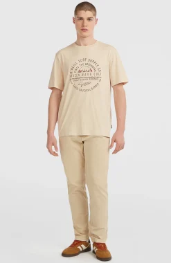 Homme O'Neill T-Shirts|Protection Anti-Uv-HommesT-shirt Muir| Beige