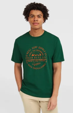 Homme O'Neill T-Shirts|Protection Anti-Uv-HommesT-shirt Muir| Vert