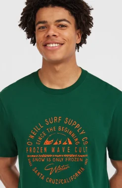 Homme O'Neill T-Shirts|Protection Anti-Uv-HommesT-shirt Muir| Vert