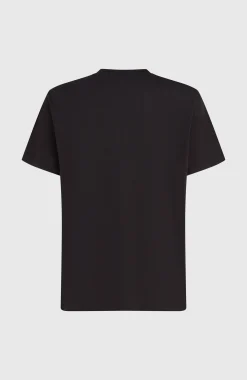 Homme O'Neill T-Shirts|Protection Anti-Uv-HommesT-shirt Flower Stripe| Noire