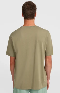 Homme O'Neill T-Shirts|Protection Anti-Uv-HommesT-shirt Flower Stripe| Vert
