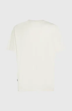 Homme O'Neill T-Shirts|Protection Anti-Uv-HommesT-shirt Flower Stripe| Blanc