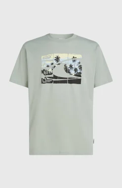 Homme O'Neill T-Shirts|Protection Anti-Uv-HommesT-shirt Gradient| Vert