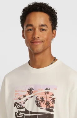 Homme O'Neill T-Shirts|Protection Anti-Uv-HommesT-shirt Gradient| Blanc