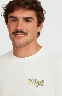Homme O'Neill T-Shirts|Protection Anti-Uv-HommesT-shirt Graphic Logo| Blanc