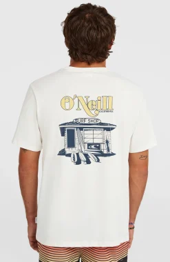 Homme O'Neill T-Shirts|Protection Anti-Uv-HommesT-shirt Graphic Logo| Blanc