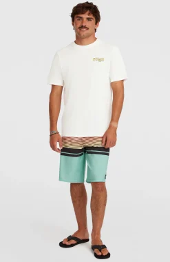 Homme O'Neill T-Shirts|Protection Anti-Uv-HommesT-shirt Graphic Logo| Blanc