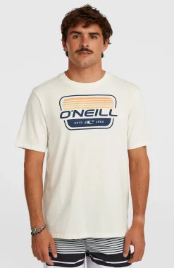 Homme O'Neill T-Shirts|Protection Anti-Uv-HommesT-shirt Graphic| Blanc