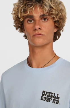 Homme O'Neill T-Shirts|Protection Anti-Uv-HommesT-shirt Graphic Logo| Bleu