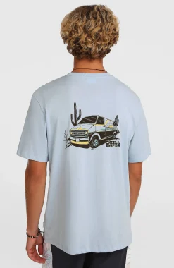 Homme O'Neill T-Shirts|Protection Anti-Uv-HommesT-shirt Graphic Logo| Bleu