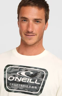 Homme O'Neill T-Shirts|Protection Anti-Uv-HommesT-shirt Graphic| Blanc