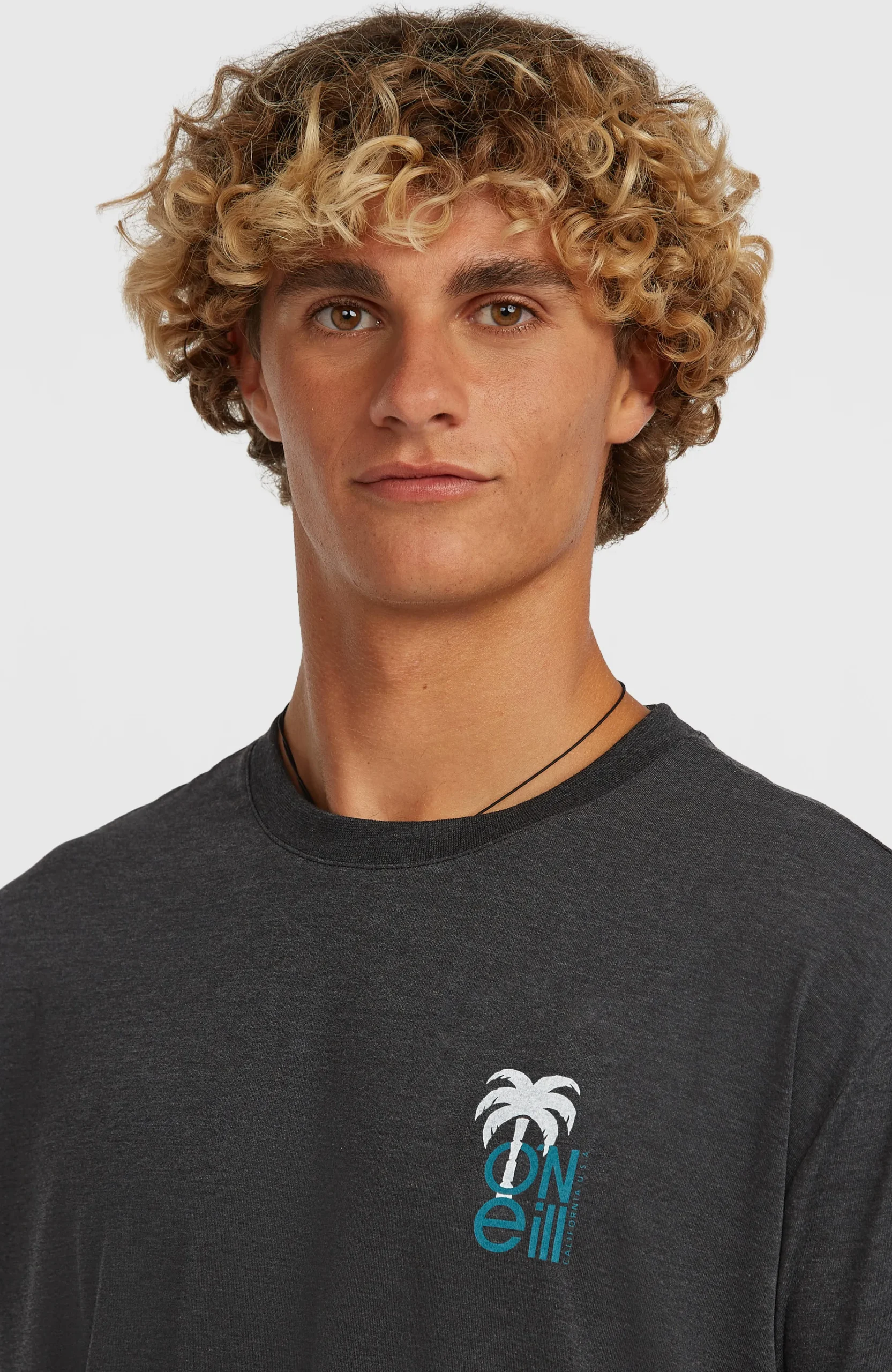 Homme O'Neill T-Shirts|Protection Anti-Uv-HommesT-shirt Hybrid Polygiene Graphic| Noire