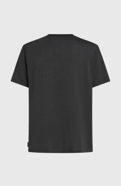 Homme O'Neill T-Shirts|Protection Anti-Uv-HommesT-shirt Hybrid Polygiene Graphic| Noire