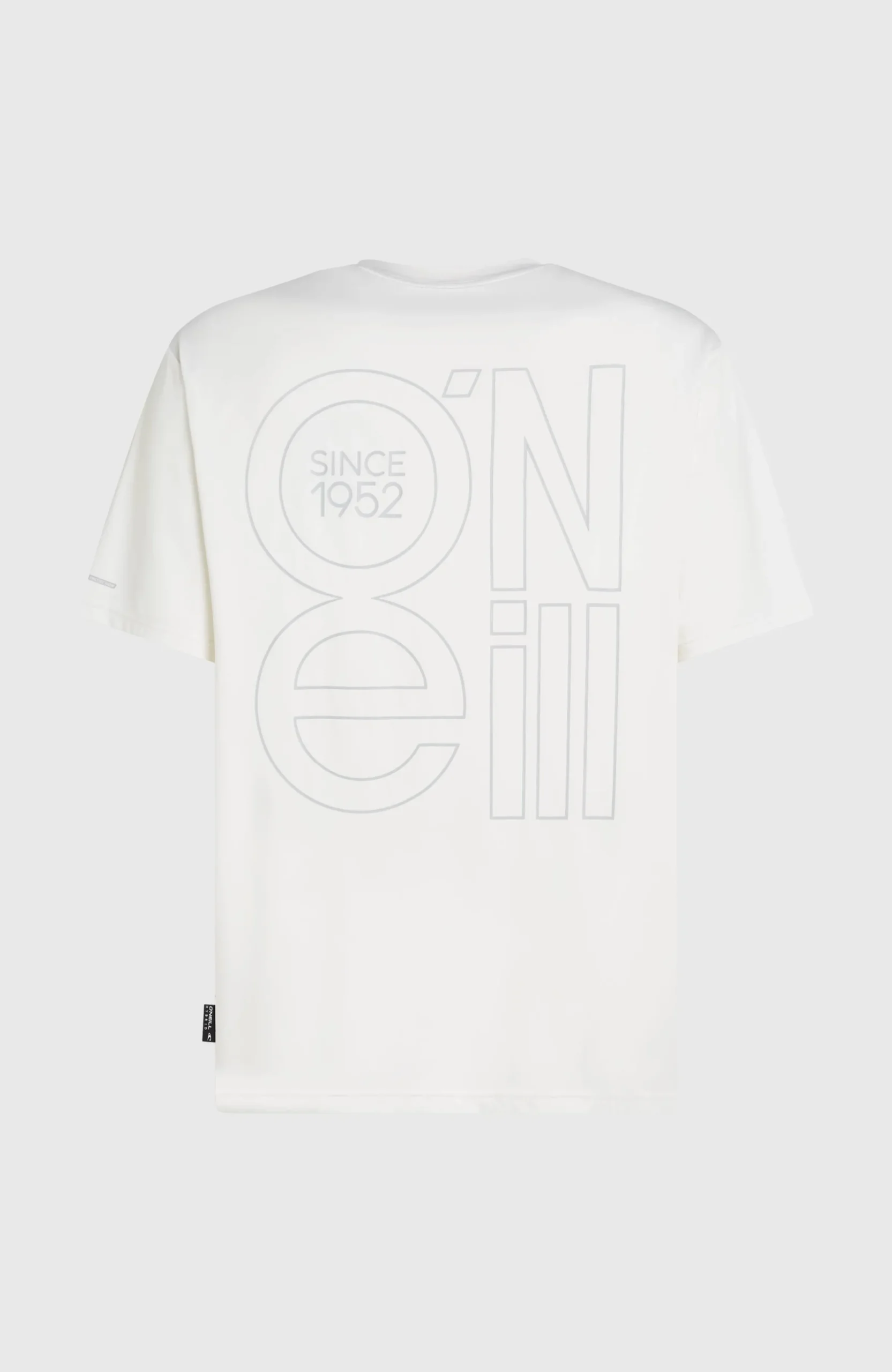 Homme O'Neill T-Shirts|Protection Anti-Uv-HommesT-shirt Hybrid UPF 50+ Polygiene Back-Print| Blanc
