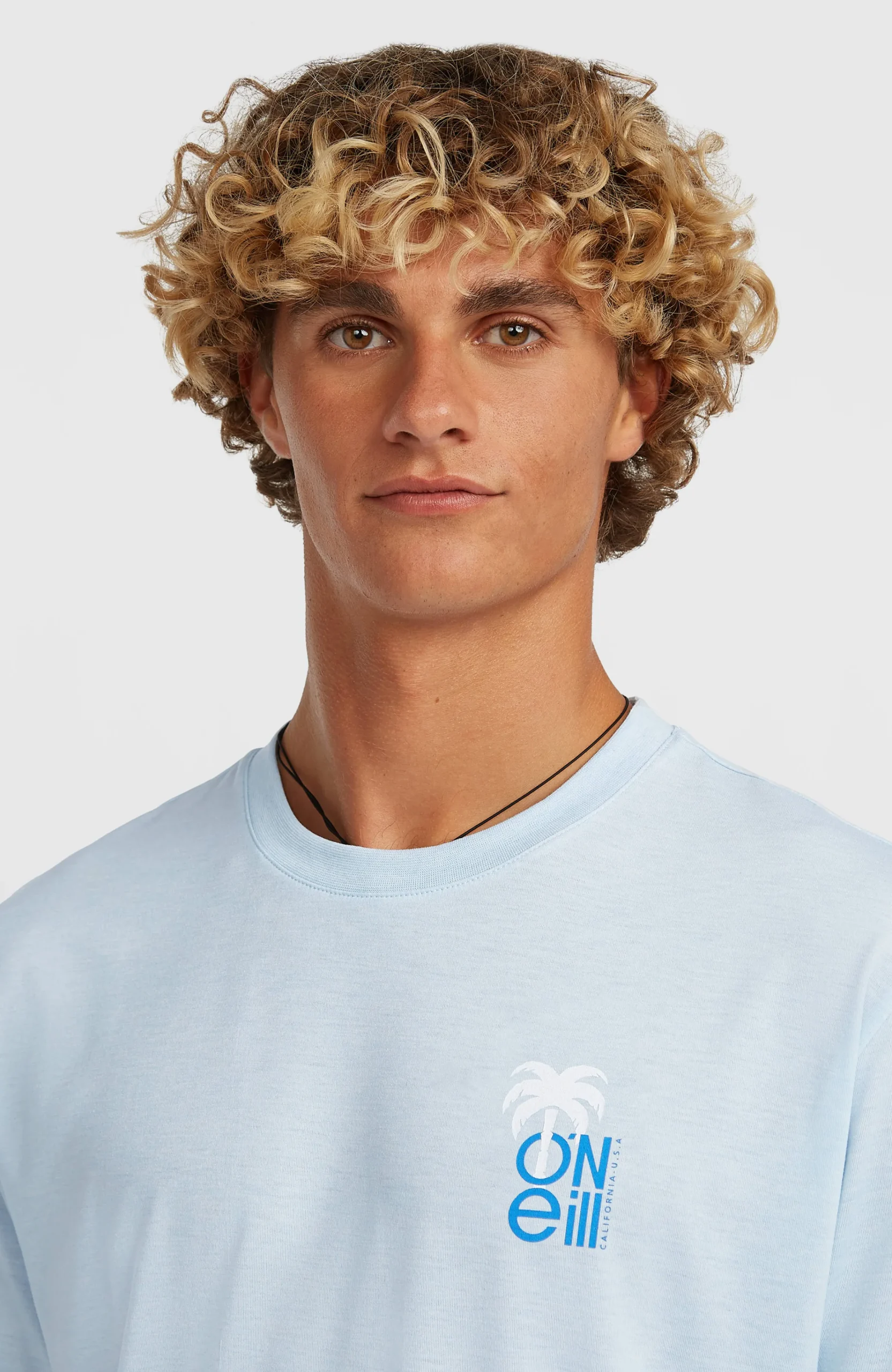 Homme O'Neill T-Shirts|Protection Anti-Uv-HommesT-shirt Hybrid Polygiene Graphic| Bleu
