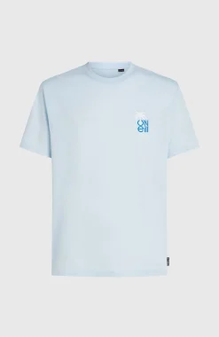 Homme O'Neill T-Shirts|Protection Anti-Uv-HommesT-shirt Hybrid Polygiene Graphic| Bleu