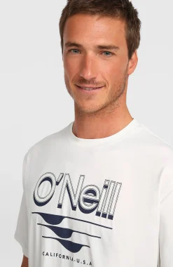 Homme O'Neill T-Shirts|Protection Anti-Uv-HommesT-shirt Hybrid UPF 50+ Polygiene Graphic| Blanc