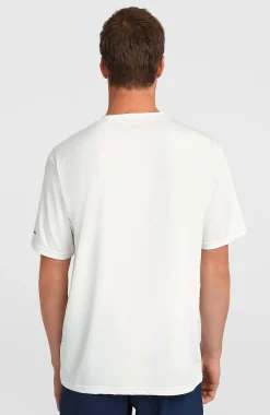Homme O'Neill T-Shirts|Protection Anti-Uv-HommesT-shirt Hybrid UPF 50+ Polygiene Graphic| Blanc