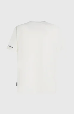 Homme O'Neill T-Shirts|Protection Anti-Uv-HommesT-shirt Hybrid UPF 50+ Polygiene Graphic| Blanc
