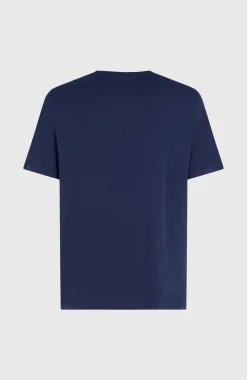Homme O'Neill T-Shirts|Protection Anti-Uv-HommesT-shirt Logo| Bleu