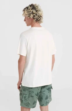 Homme O'Neill T-Shirts|Protection Anti-Uv-HommesT-shirt Logo| Blanc